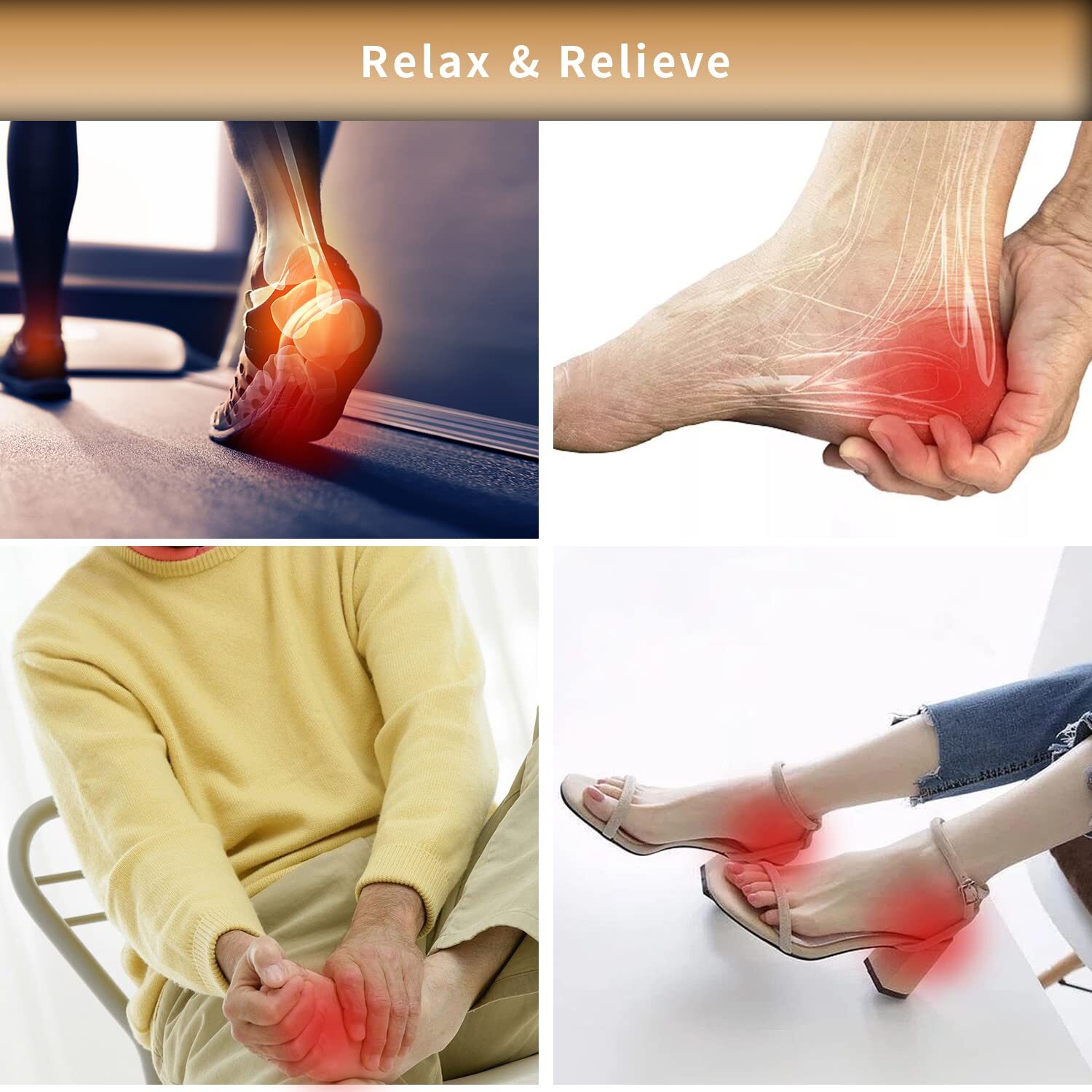 PLASTIC ROLLER WHEEL ACUPOINT FOOT MASSAGER