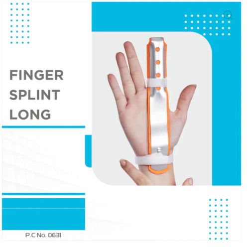 Finger Splint Long P.C.No 0631( Universal) Warranty: 1 Year