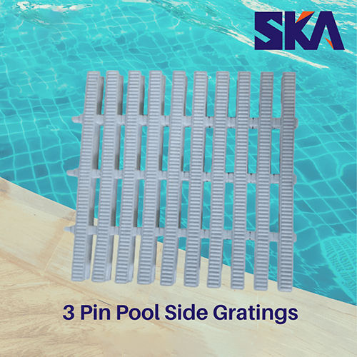 3 Pin PVC Pool Side Gratings