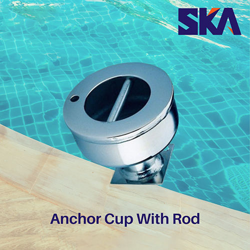 SKA-157 Anchor Cup With Rod For Concrete Pools