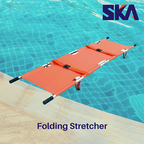 Folding Stretcher Application: Pool