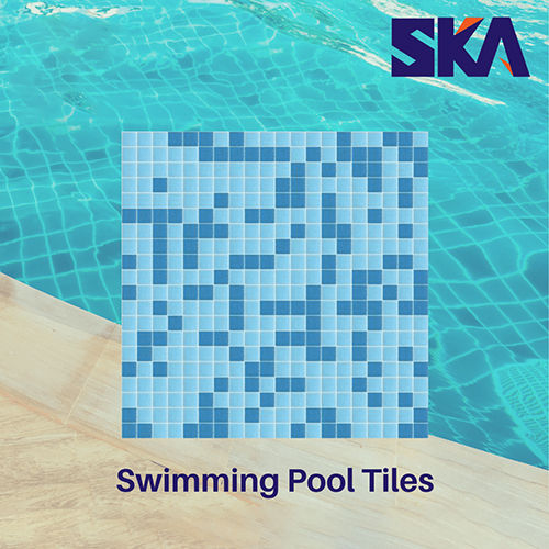 Light Blue Swimming Pool Tiles