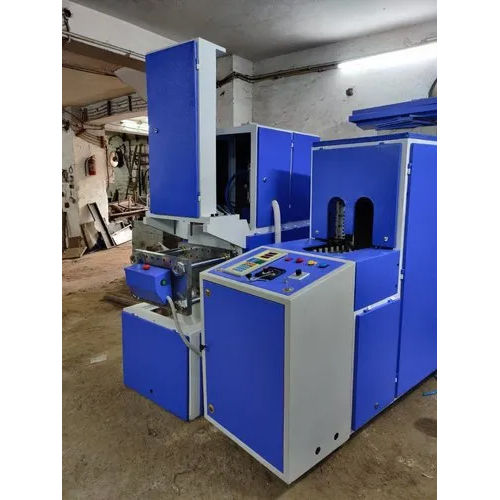 Colour Coated Semi Automatic Pet Bottle And Jar Making Machine