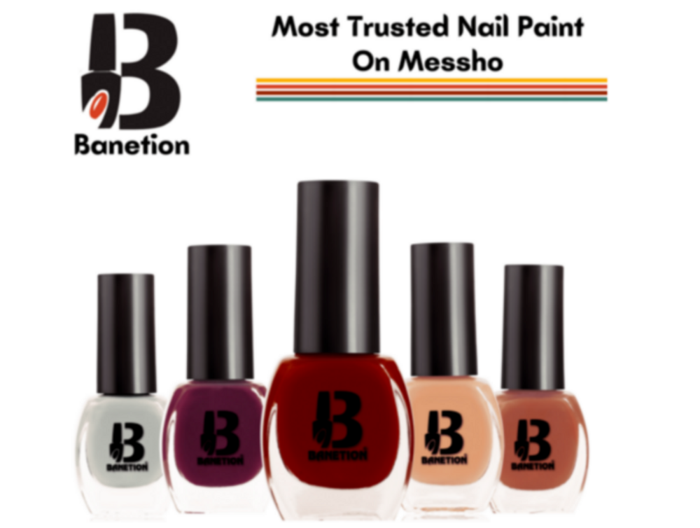 Banetion Dark Matt Shade Long Lasting Nail Paint