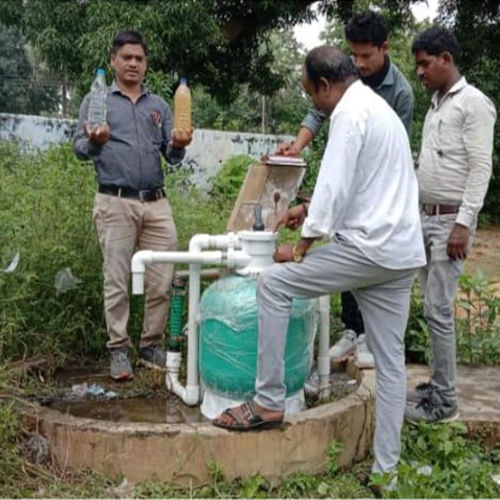 Iron And Fluoride Removal System For Handpump