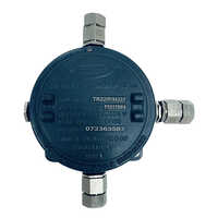 Flameproof 4 Way Junction Box - Stainless Steel, 100x100x60mm, Grey | Ip65, Powder Coated, 99% Accuracy, 2-year Warranty