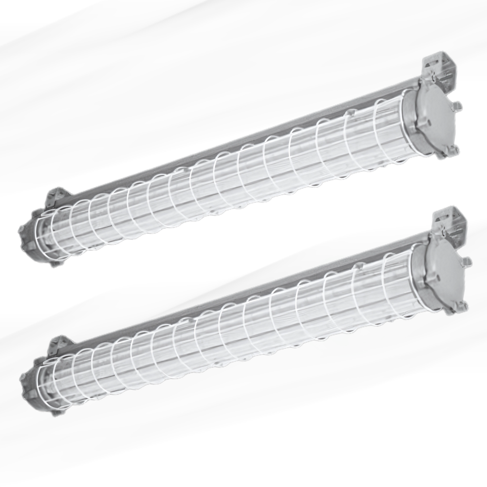 White 20-40 Watt Flameproof Tubelight