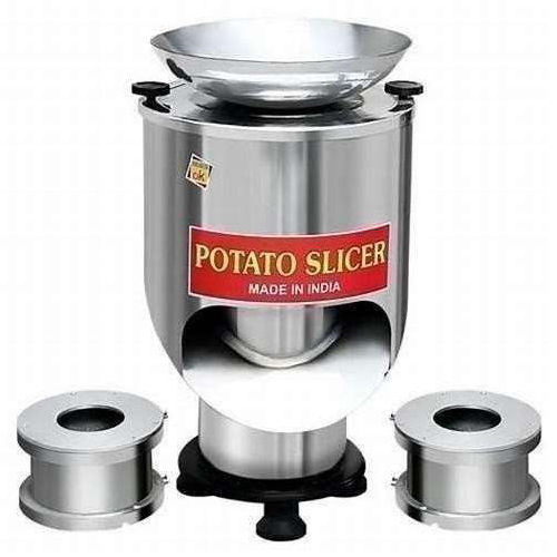 Potato Slicer And Peeler Machine