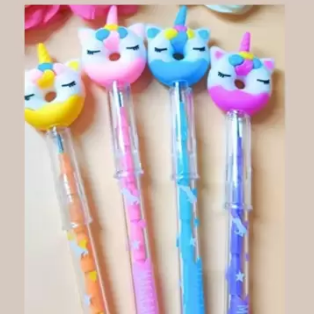 Donut pencil