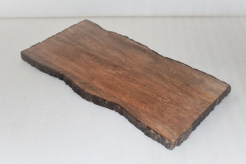 25 Inch Wooden Chopping Board With Bark