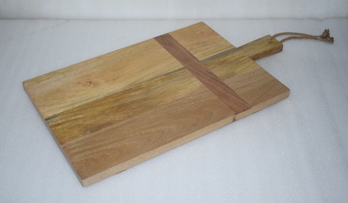 28 Inch Wooden Chopping Board - Color: Brown