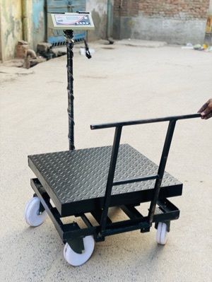 Trolly weighing scale