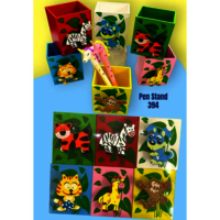 Animal shape pen stand