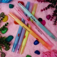 Eraseable highlighter pen