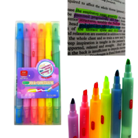 Eraseable highlighter pen
