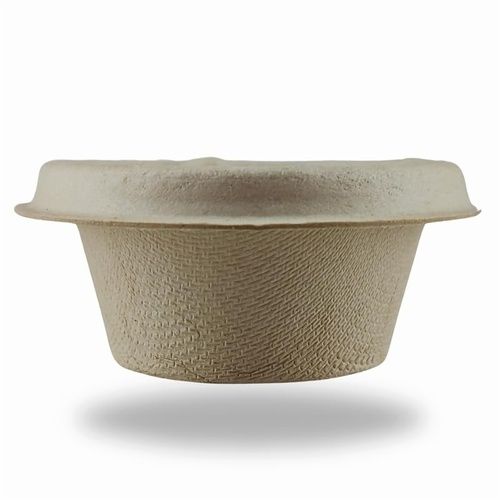 60ML Premium Sugarcane Bagasse Dip Bowl with Lid