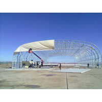 Tensile Membrane Structures - Durable Pvc, Custom Dimensions, Sleek White Finish | Long Lifespan, Pole-fitted Stability, Versatile For Villas And Warehouses