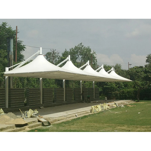 Side Pole Tensile Gazebo