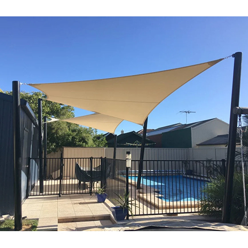 Tensile Swimming Pool Covering Structure