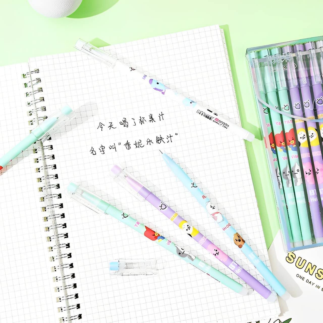 Bts Eraseable Pen