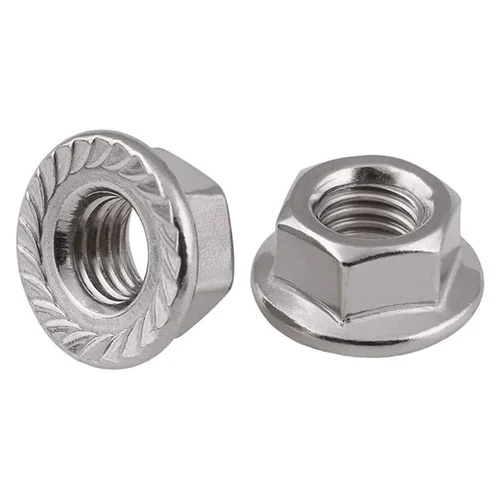 MS Hex Flange Nut