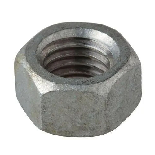 Silver 12Mm Alloy Steel Hex Nut