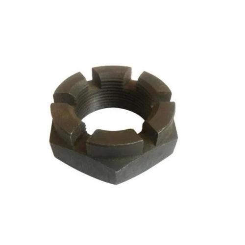 SS Thin Castellated Slotted Nut