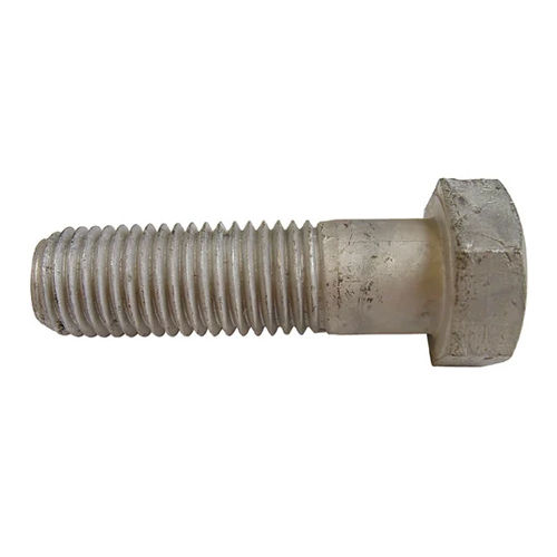 Grey Half Thread Hex Bolt