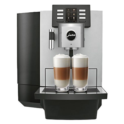 Jura X8 Platina Fully Automatic Coffee Machine - Color: Black