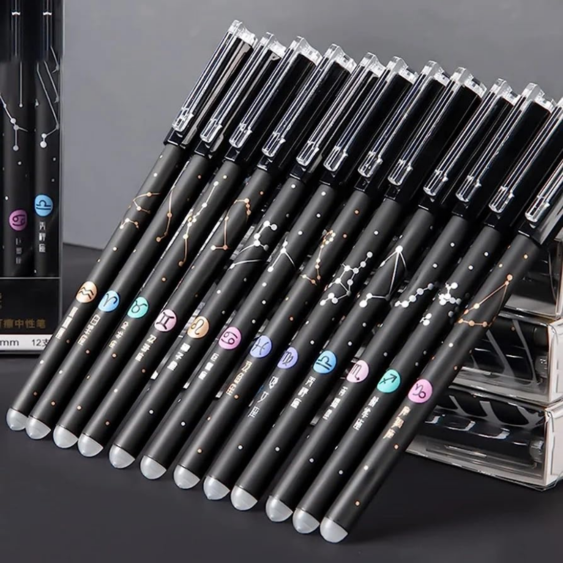 Black Print Eraseable Pen