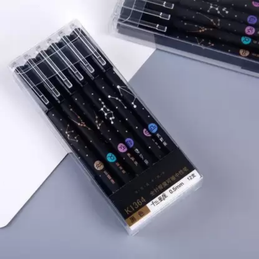 Black Print Eraseable Pen