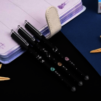 Black Print Eraseable Pen