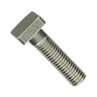 Mild Steel T Bolt - Different Size, Silver Color, Powder Coated Finish | Industrial Grade Fastener For Reliable Component Securing