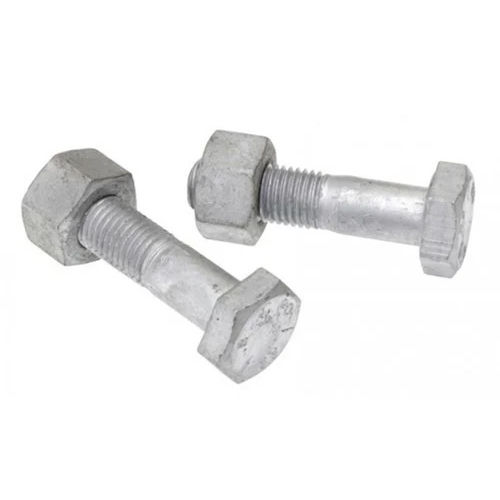 Silver 8Mm Ms Step Bolt