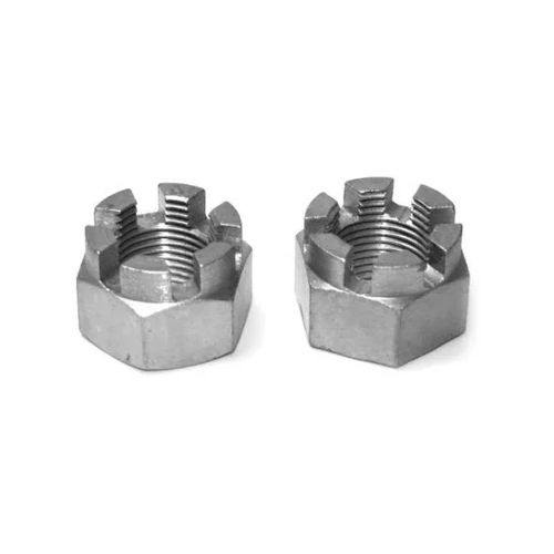 Ss Castellated Slotted Hex Nut