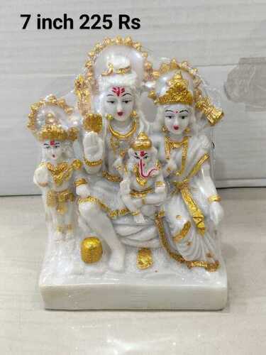 Resin Shiva Family Statue