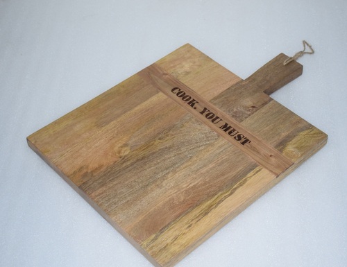22 Inch Wooden Chopping Board With Twine Hook
