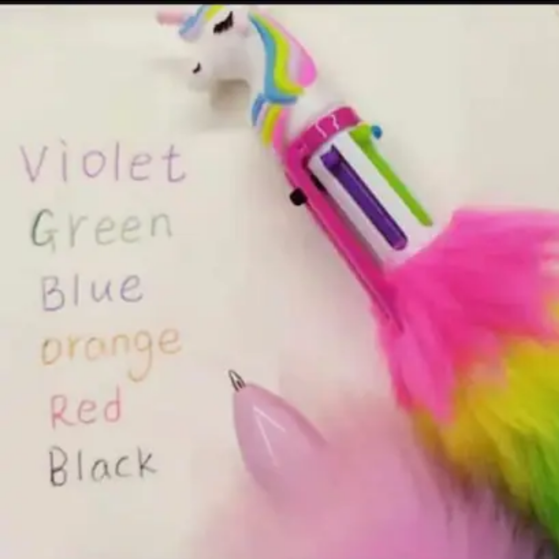 Unicorn fur pen