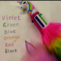 Unicorn fur pen