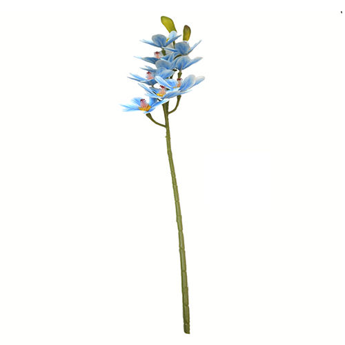 Durable 70Cm Artificial Orchid Flower Single Stem