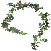 5.5 फीट आर्टिफिशियल रोज फ्लावर बेल