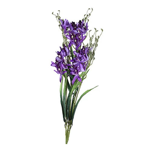 25 Inch Artificial Purple Orchid Flower