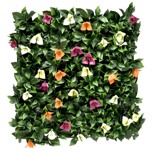 Artificial UV Coated Vertical Mixed Flower Mat