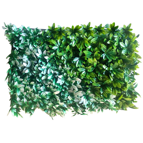 Non UV Artificial Vertical Garden Mat with Mixed Leaves