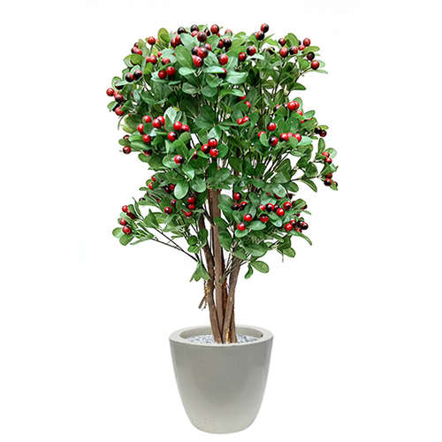 3 Ft Artificial Handmade Cherry Plant