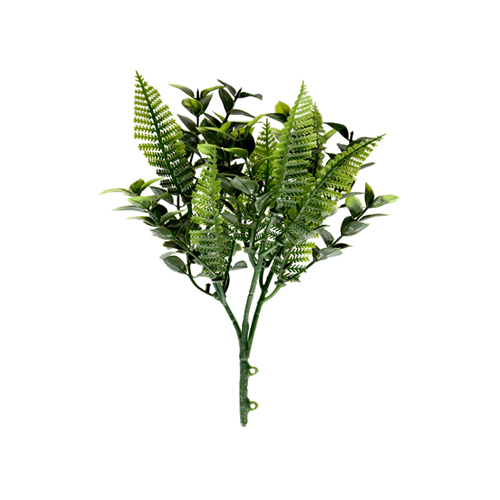 28cm Artificial UV Green Bush For Decoration