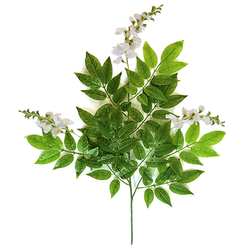 Artificial Green Wisteria Spray For Decoration