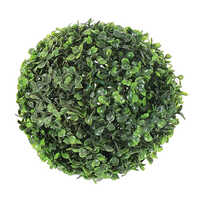 23cm Artificial Non-UV Boxwood Topiary Ball