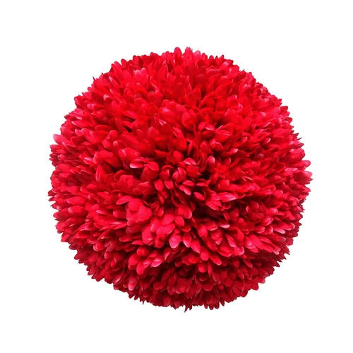 Durable Artificial Red Flower Balls