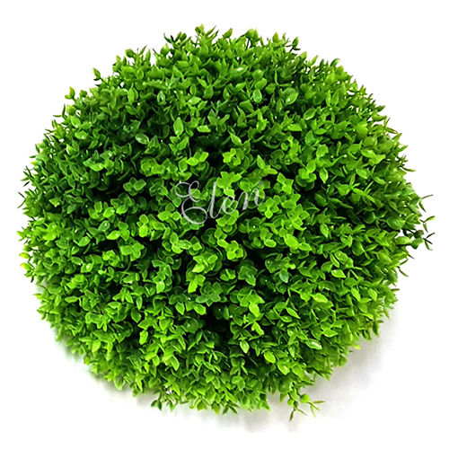 Durable 43cm Artificial Milan Boxwood Topiary Grass Ball